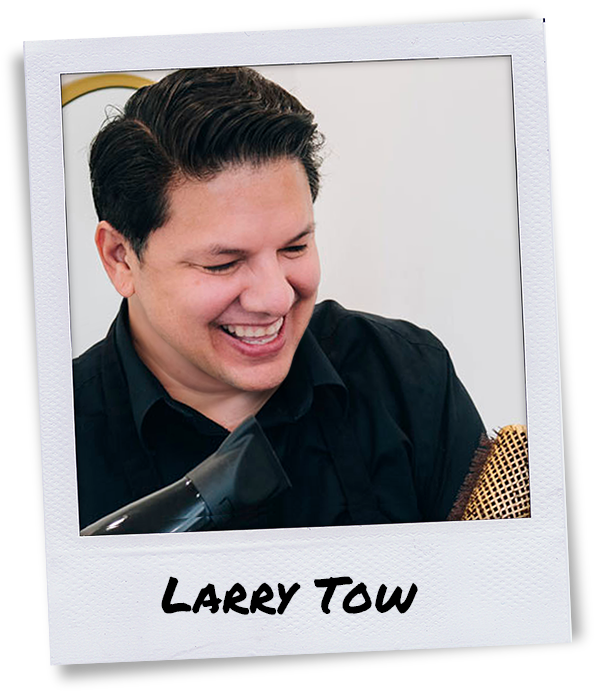 Polaroid of Master Colorist Larry Tow